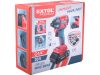 Extol 8891814 Premium akkus ütvecsavarozó, Share20V, szénkefementes, 1/4" hatszög, Li-ion; 20V akku: 2 Ah, töltő, 230 Nm