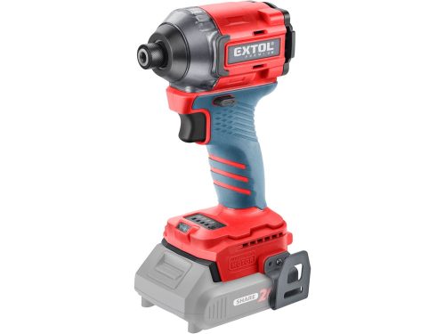 Extol Premium 8891815 akkus ütvecsavarozó, Share20V, szénkefementes, 1/4" hatszög, Li-ion, 230 Nm (AKKU és TÖLTŐ NÉLKÜL)