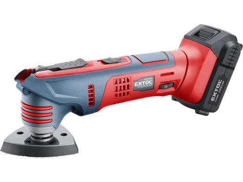 Extol Premium 8891842 multifunkciós szerszámgép, Share20V, 1 akkumulátor, 1 töltő, 3000 rpm