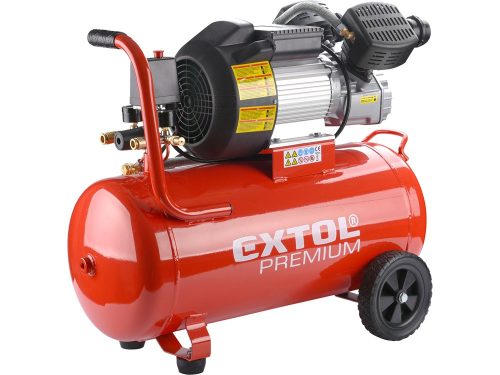 Extol Premium 8895320 olajos légkompresszor, 2200 W, 50 l tartály, 8 bar, 356 l/perc