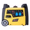 Heron 8896220 benzinmotoros áramfejlesztő, kézi indítás, 3,0 kVA, 230 V, 1 fázisú, inverteres