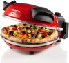 Ariete 909/10 Da Gennaro pizzasütő, 1200Watt, 32cm átmérő, max. 400 °C, 5fokozat, időzítő, piros