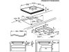 AEG IKE64441IB beépíthető indukciós főzőlap, 60cm, 2+2 zóna, fekete