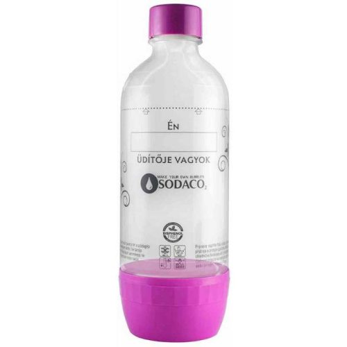 Sodaco Szénsavasító palack Basic / Royal / Delfin szódagépekhez, 1L, lila (998438)