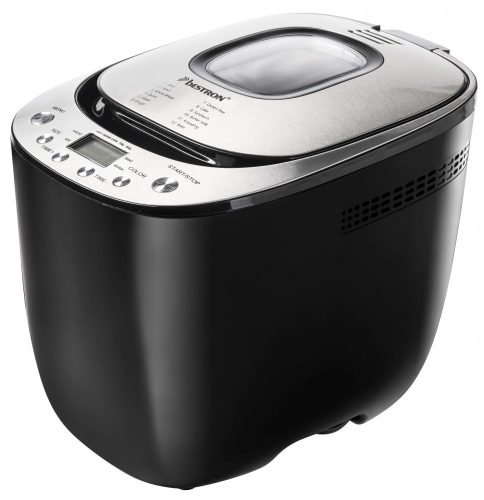 Bestron ABM3000B kenyérsütő, 550Watt, 0.9kg, 12 program, fekete