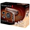 Remington AC8002 Keratin Protect hajszárító, 2200Watt, 3hőfok, 2sebesség, hideg levegő, ionos, diffúzor, bronz -rózsaarany