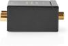 Nedis ACON2510BK digitális - analóg audio jel átalakító, Toslink , S/PDIF -> analóg RCA, 3.5mm jack