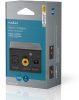 Nedis ACON2510BK digitális - analóg audio jel átalakító, Toslink , S/PDIF -> analóg RCA, 3.5mm jack