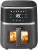 Too AF-150B Air Fryer forrólevegős sütő, ablakos, 5liter, 1400Watt, 80-200 °C, 7 program, fekete
