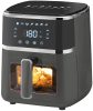 Too AF-150B Air Fryer forrólevegős sütő, ablakos, 5liter, 1400Watt, 80-200 °C, 7 program, fekete