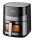Too AF-600-S Air Fryer forrólevegős sütő, ablakos, 6.5liter, 1500Watt, 80-200 °C, 8 program, inox -fekete