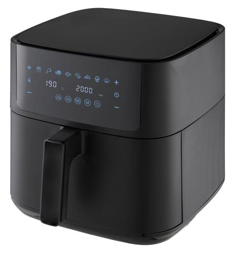 Too AF-850-B Air Fryer forrólevegős sütő, 8liter, 1800Watt, 80-200 °C, 8 program, fekete