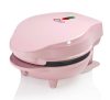 Bestron AMW500P mini gofrisütő, brüsszeli, 550Watt, rózsaszín
