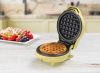 Bestron AMW500V mini gofrisütő, brüsszeli, 550Watt, vanilia