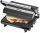 Bestron APM123Z Panini grill, 700W, Fekete-Ezüst