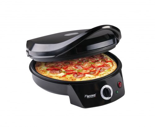 Bestron APZ400Z Viva Italia pizzasütő, 1800Watt, fekete