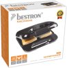 Bestron ASM750Z szendvicssütő, 750Watt, fekete