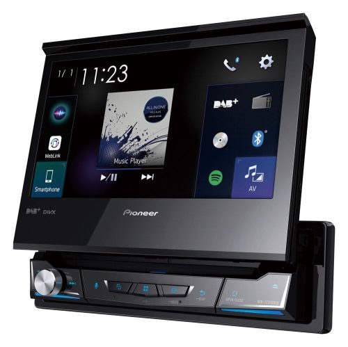 Pioneer AVH-Z7200DAB multimédia fejegység, 1DIN, 7" kijelző, USB, Bluetooth