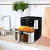 TESLA AirCook Q60 - multifunkciós digitális forró levegős olajsütő, 6 l, 1500W