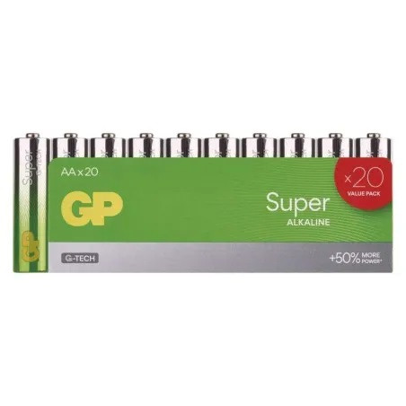 GP Batteries B0120L Super Alkáli AA/LR6, ceruza elem (20db/fólia)