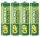 GP Batteries B1220 Greencell AA/LR06 cink-klorid ceruza elem (4db/fólia)