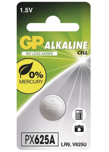 GP Batteries B1325 alkáli gombelem PX625A/LR9/V625U (1db/bliszter)