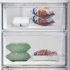 Beko B5RCNA405HG alulfagyasztós hűtőszekrény, 249/106liter, inverteres kompresszor, NoFrost, 37dB, titánszürke