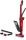 Bosch BBH3ZOO28 Serie 4 ProAnimal porzsák nélküli álló porszívó, 25.2V , 82dB, piros