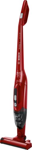 Bosch BBHF214R Serie 2 akkumulátoros álló porszívó, 14.4V akku, 2 az 1 ben, piros