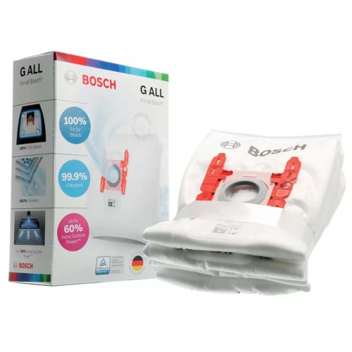 Bosch BBZ41FGALL Powerprotect porzsák, Type G, szintetikus (4db/csomag+mikrohigiéniai szűrő)