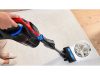 Bosch BCS1041PET Unlimited 10 ProAnimal vezeték nélküli álló porszívó, 18V, 4Ah, 6sebesség, 0.4literes tartály, 80dB, piros