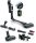 Bosch BCS1041WAC Unlimited 10 vezeték nélküli álló porszívó, 18V, 4Ah, 6sebesség, 0.4literes tartály, 80dB, fehér