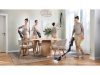 Bosch BCS1041WAC Unlimited 10 vezeték nélküli álló porszívó, 18V, 4Ah, 6sebesség, 0.4literes tartály, 80dB, fehér