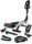 Bosch BCS711EXT Unlimited 7 vezeték nélküli álló porszívó, 18V, 3Ah, 3sebesség, 0.3literes tartály, 82dB, fekete