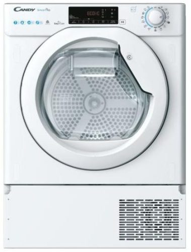 Candy BCTD H7A1TE-S beépíthető hőszivattyús szárítógép, 7kg, 16 program, 67dB, fehér