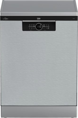 Beko BDFN26530X szabadonálló mosogatógép, 15teríték, 10liter, 6program, 44dB, acélszürke