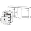 Beko BDSN28530X beépíthető mosogatógép, félig integrált, 15teríték, 9.9liter, 6program, 45dB, inox