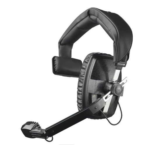 Beyerdynamic DT 108 200/50 egyoldalas stúdió fejhallgató mikrofonnal, 50Ohm, 94dB, fekete (BD 402958)