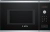 Bosch BFL553MS0 beépíthető mikrohullámú sütő 25 lliter, 900W, fekete