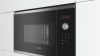Bosch BFL553MS0 beépíthető mikrohullámú sütő 25 lliter, 900W, fekete