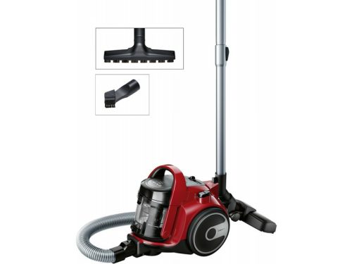Bosch BGS05AAA2 Serie 2 porzsák nélküli porszívó, 700Watt, 1.5literes portartály, 78dB, piros