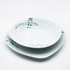 Berlinger Haus BH-10200 porcelán étkészlet, 18 db-os, zöld virágos