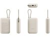 Xiaomi Power Bank külső akkumulátor, 10000mAh, 22.5Watt, integrált kábel, világosbarna (BHR9072GL)