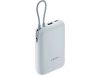 Xiaomi Power Bank külső akkumulátor, 10000mAh, 22.5Watt, integrált kábel, világoskék(BHR9073GL)