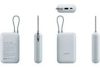 Xiaomi Power Bank külső akkumulátor, 10000mAh, 22.5Watt, integrált kábel, világoskék(BHR9073GL)