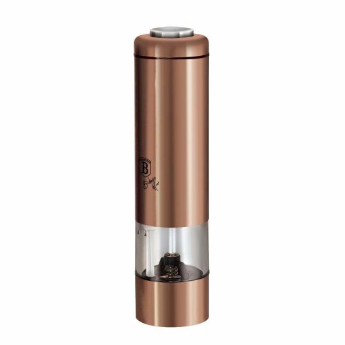 Berlinger Haus BH-1906 Rose Gold Edition elektromos só- és borsőrlő, elemes (4xAA)