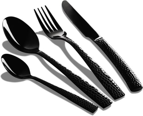 Berlinger Haus BH-3081 Matte Black Collection evőeszköz készlet, 24 db-os, rozsdamentes
