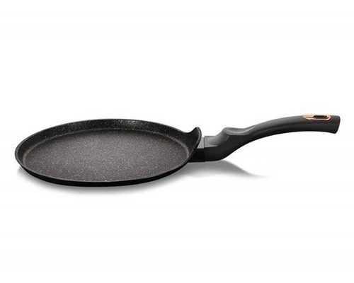Berlinger Haus BH/6181 Black Rose Collection palacsintasütő, 28 cm, indukciós, márvány bevonat
