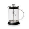 Berlinger Haus BH/6302 Black Silver Collection dugattyús kávé- és teafőző, 600ml, inox, üveg