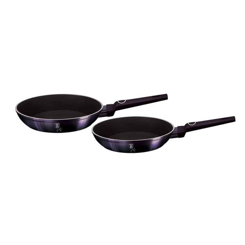 Berlinger Haus BH/6789 Purple Eclipse Collection serpenyő készlet, 2részes, 22/26 cm, indukciós, titán bevonat